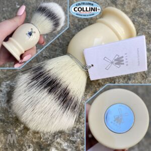 Muhle - White Synthetic Brush - Classic Series - 33k257 - Shaving Brush